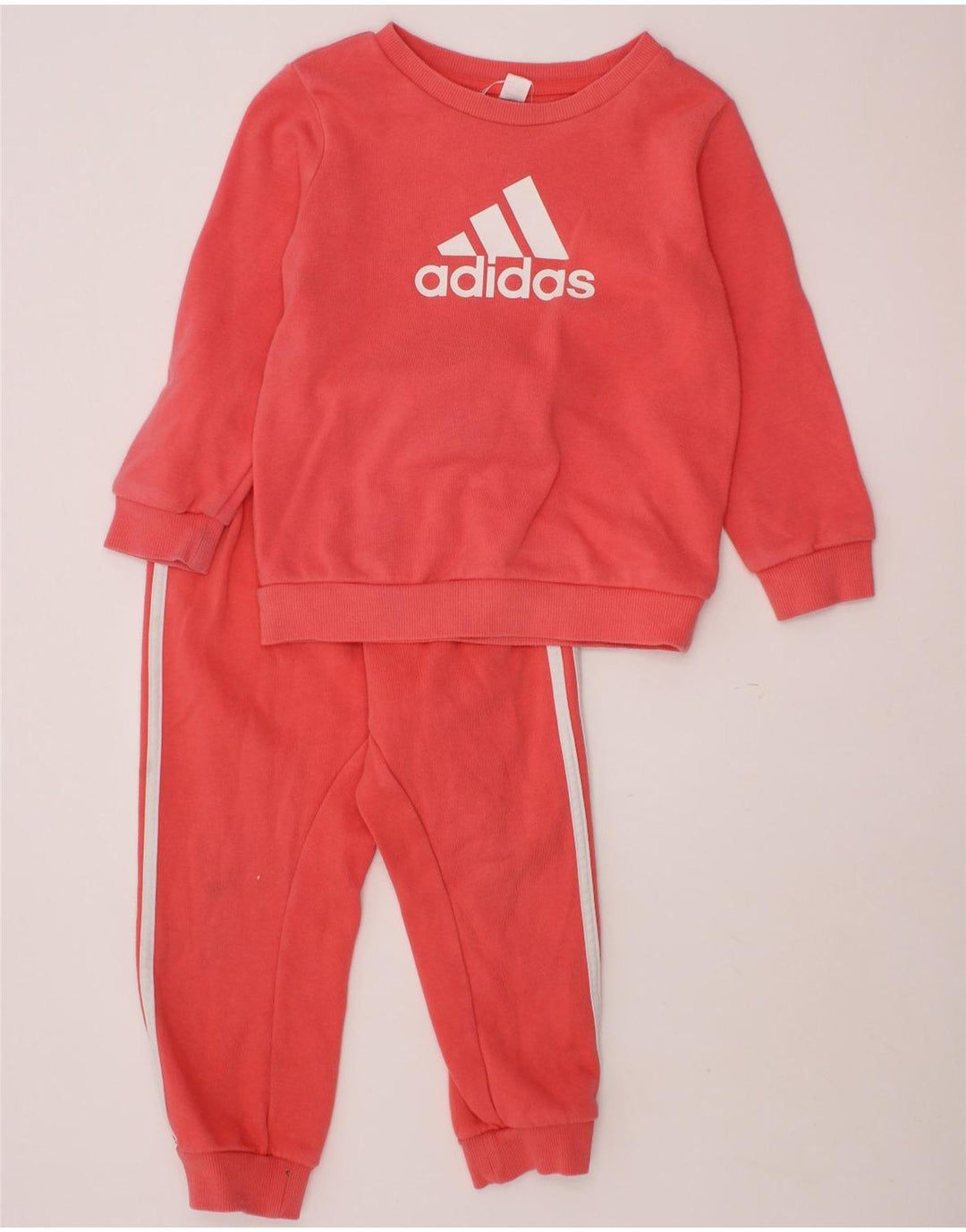 Chándal ADIDAS Graphic Full para niña 2-3 años Algodón rojo