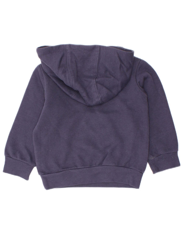 Adidas - Sudadera con capucha para bebé (9-12 meses), color azul marino, algodón