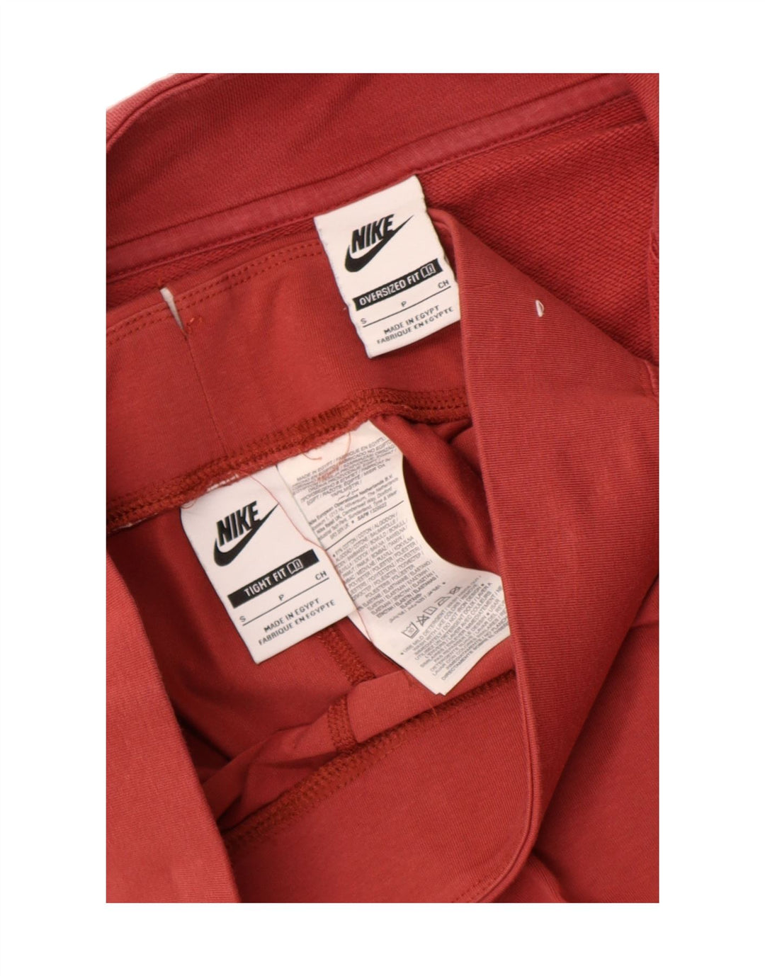 NIKE Womens Tight Fit Oversized Full Tracksuit UK 10 Small  Burgundy Vintage Nike and Second-Hand Nike from Messina Hembry 