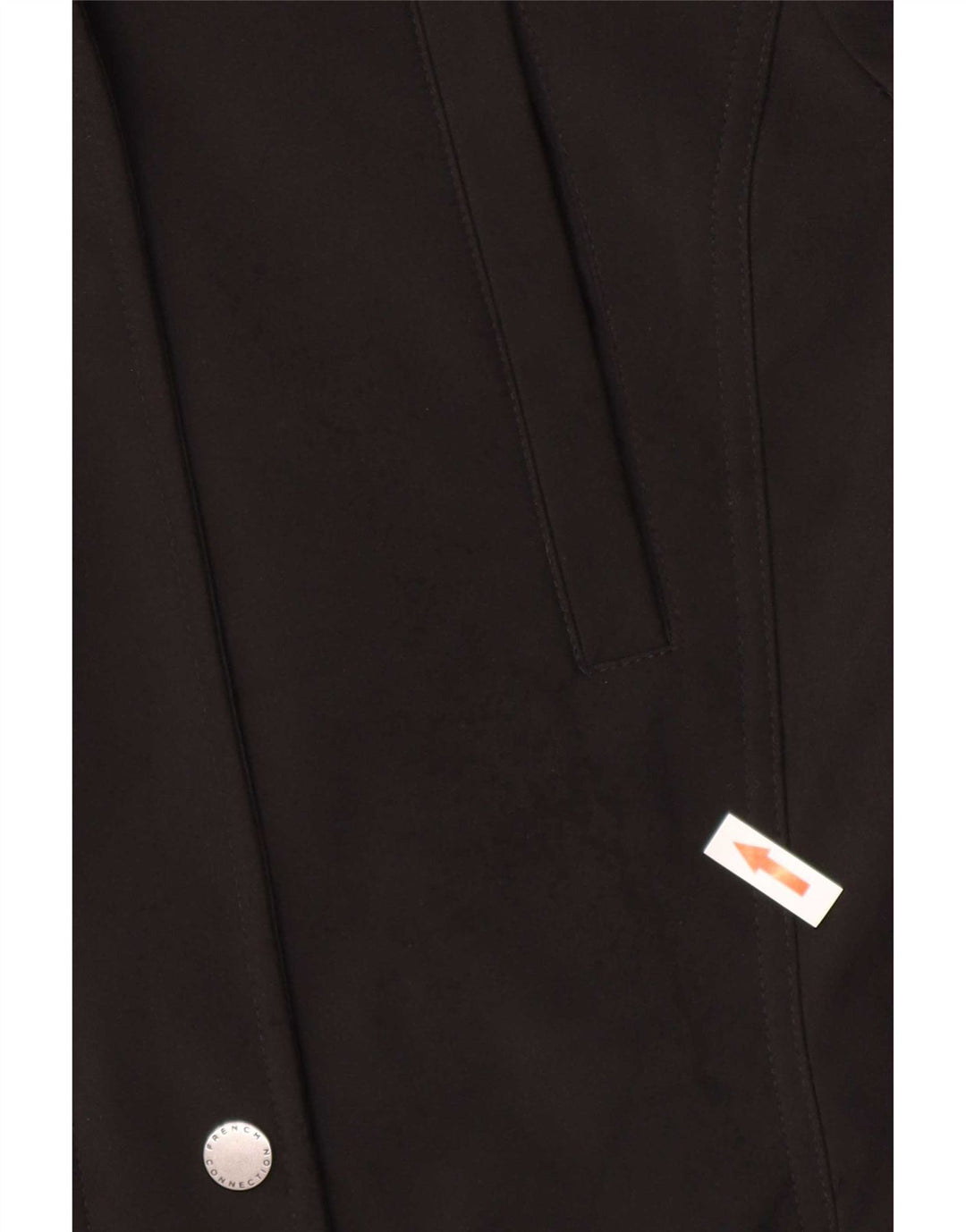 French Connection Chaqueta Parka con Capucha para Mujer UK 40 Small Negro