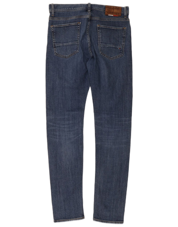 Tommy Hilfiger Vaqueros ajustados Bleecker para hombre W32 L32 Algodón azul