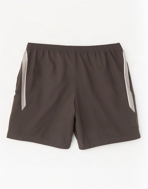 Reebok - Pantalones cortos deportivos para hombre, talla 2XL, color negro, poliéster