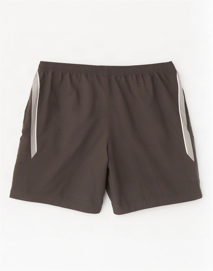 Reebok - Pantalones cortos deportivos para hombre, talla 2XL, color negro, poliéster