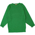 VINTAGE Womens Crew Neck Jumper Sweater UK 16 Large Green Polyester Vintage Vintage and Second-Hand Vintage from Messina Hembry 
