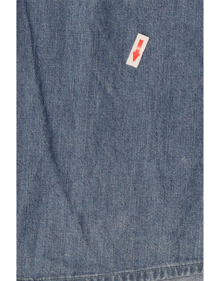 Marlboro Classics Camisa vaquera para hombre 2XL Algodón azul