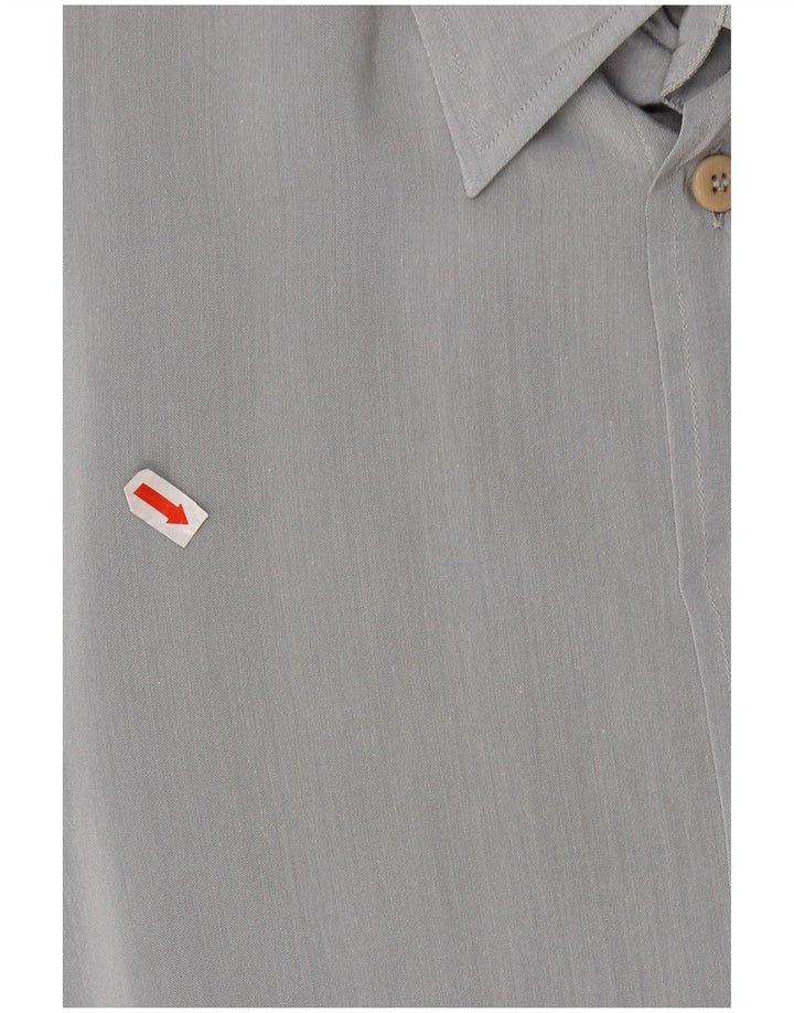 Daniel Hechter Camisa para hombre Talla 16 41 Grande Gris