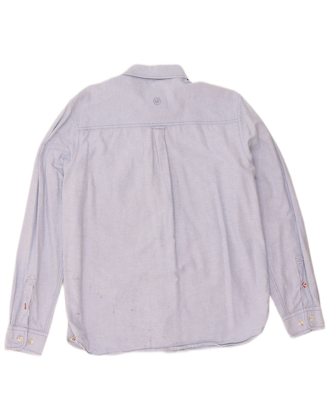 Camisa de hombre Fat Face Algodón azul medio