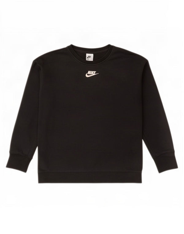 Nike Sudadera Niña Jumper 13-14 Años XL Negro Algodón