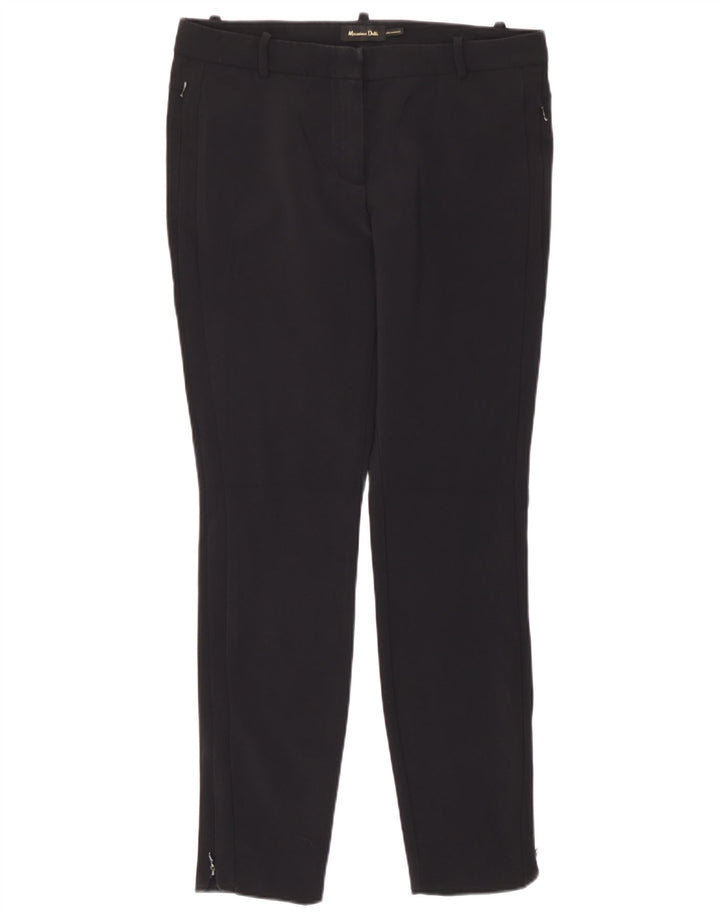 Pantalón Pitillo Mujer Massimo Dutti W30 L28 Negro Poliamida