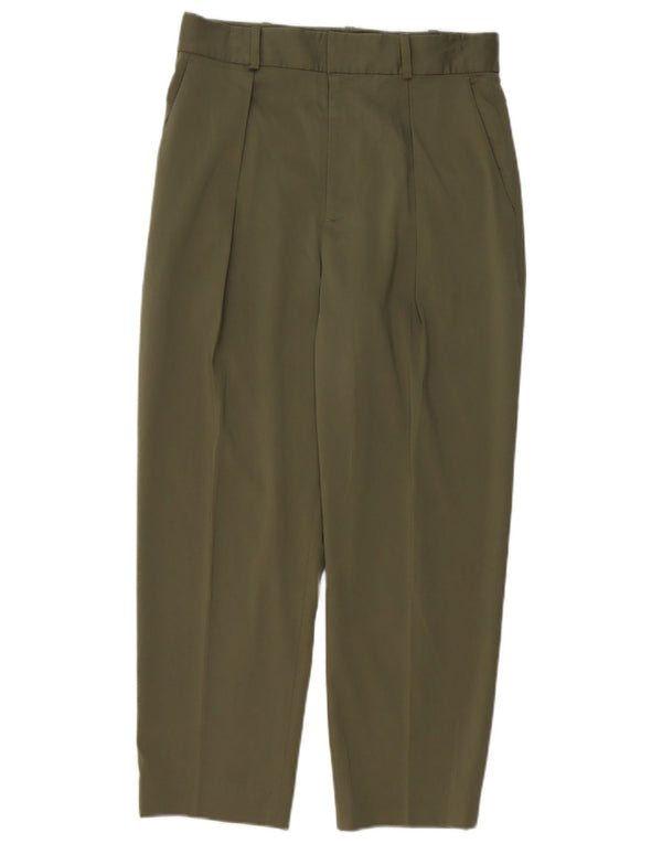 Polo Ralph Lauren Pantalones chinos de cintura alta para mujer US 6 Mediano W28 L26 Caqui