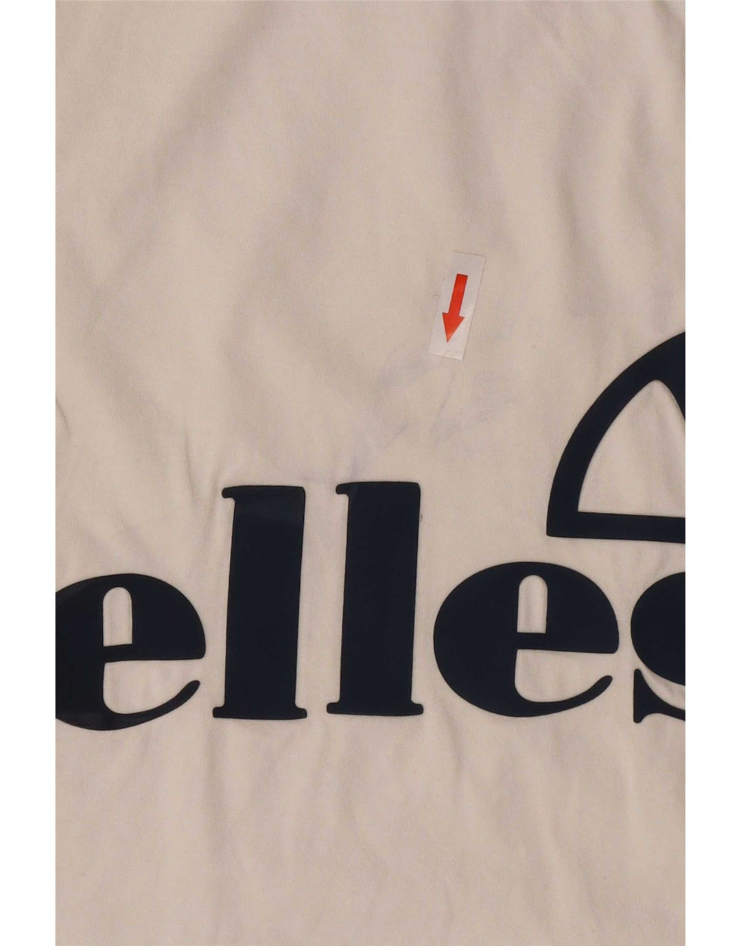 Ellesse Hombre Gráfico Chaleco Top Grande Algodón Blanco