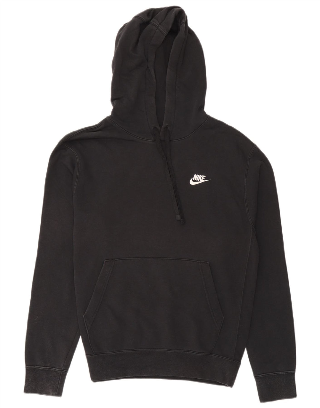 Nike - Sudadera con capucha para hombre, talla pequeña, algodón negro