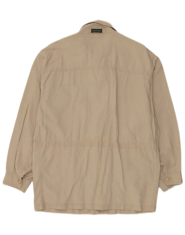 Henry Cottons Chaqueta utilitaria para hombre UK 46 3XL Beige