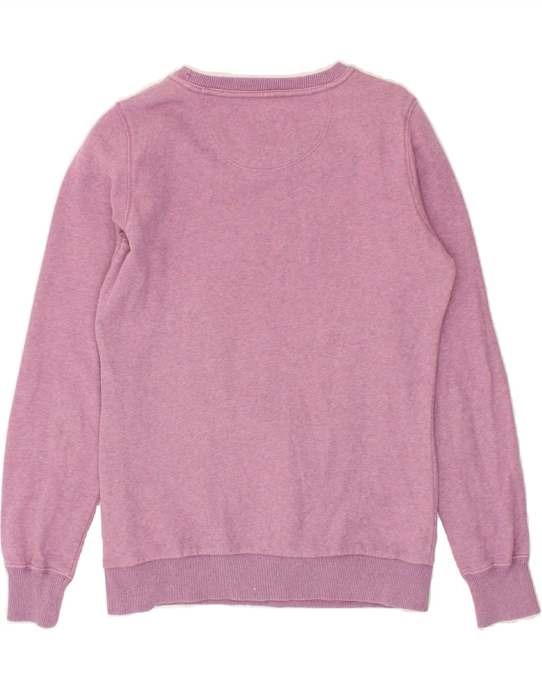 CHAMPION Womens Graphic Sweatshirt Jumper UK 12 Medium Pink Cotton | Vintage Champion | Thrift | Second-Hand Champion | Used Clothing | Messina Hembry 