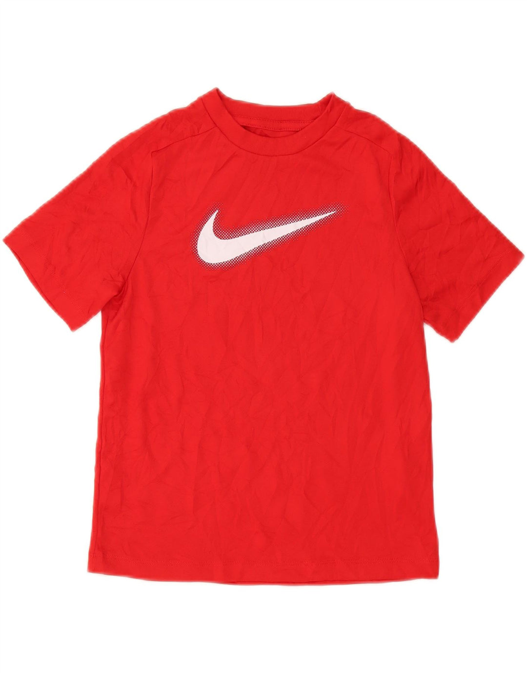 Nike Camiseta Dri Fit Graphic para niños 10-11 años Mediano Rojo Poliéster