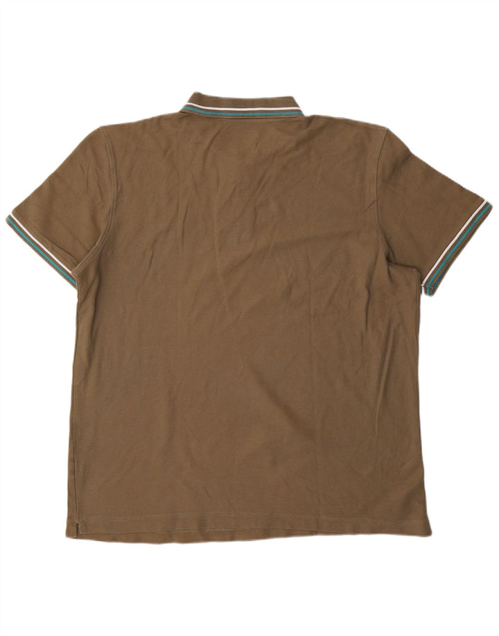 Lotto Polo Hombre XL Caqui Algodón