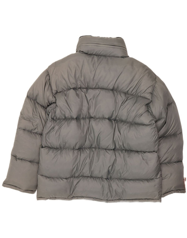 Mash Chaqueta acolchada con capucha para hombre UK 40 Large Grey