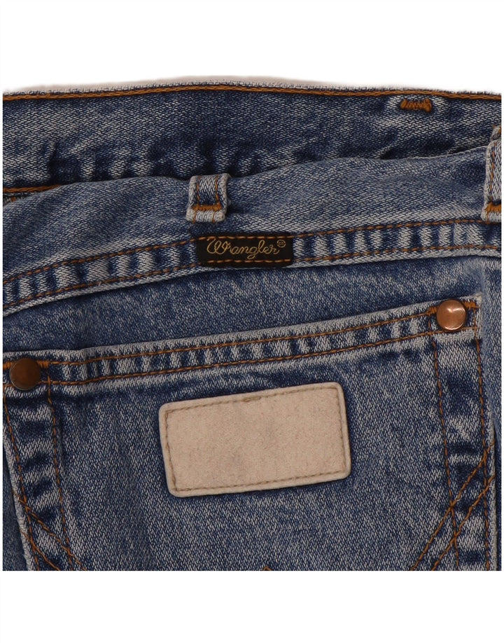 Vaqueros Wrangler Hombre Rectos W32 L32 Azul