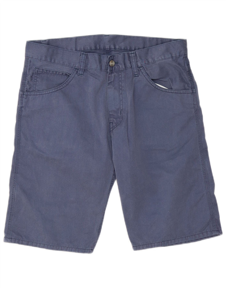 Carhartt Pantalones cortos casuales para hombre W32 Algodón azul marino mediano
