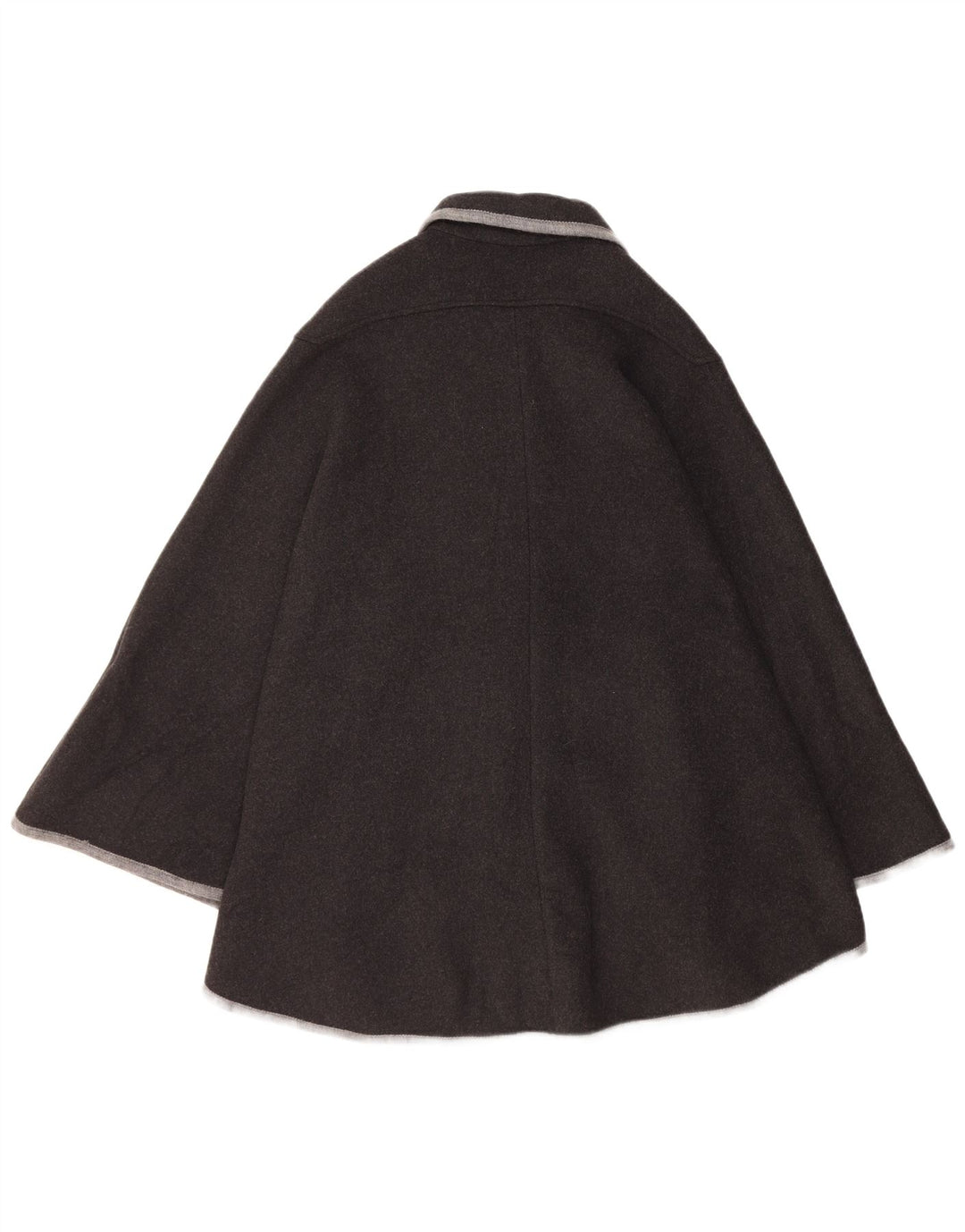 Abrigo Steinbock para mujer, talla única, lana virgen negra