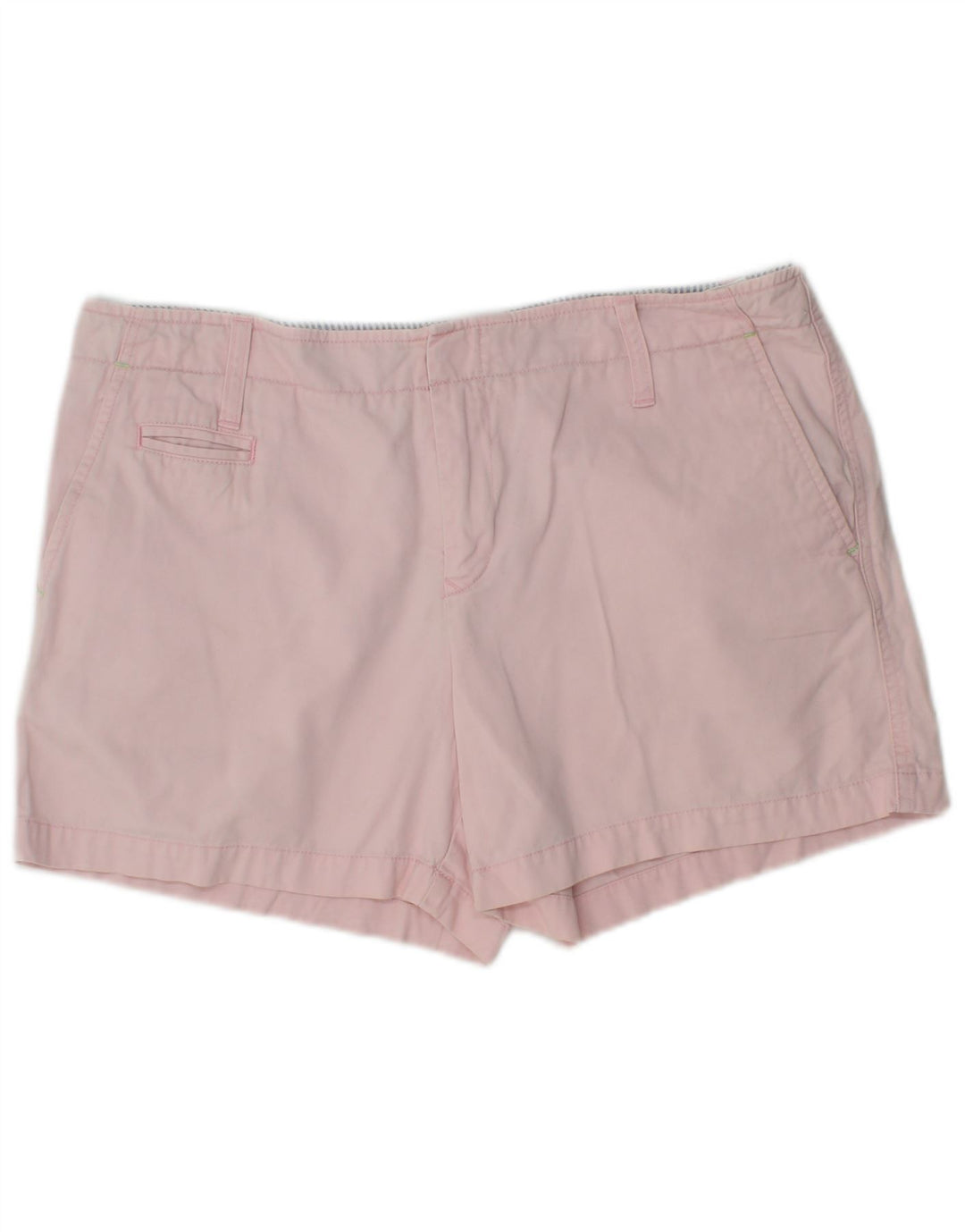TOMMY HILFIGER Pantalones cortos chinos para mujer US 10 Grande W32 Algodón rosa