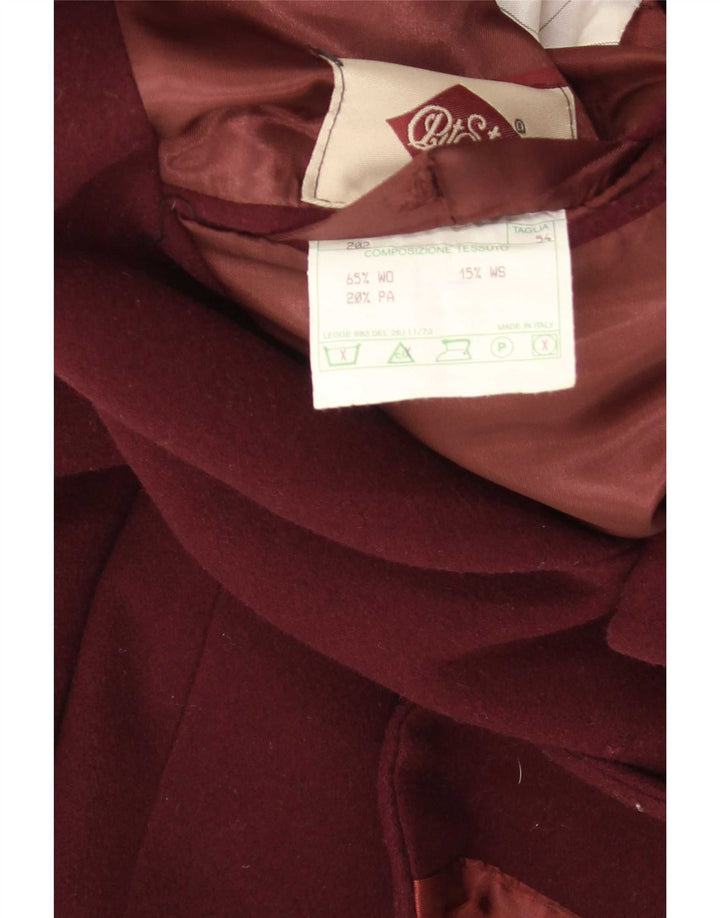 Pit Stop Chaqueta tipo blazer de 2 botones para hombre IT 54 2XL Lana burdeos