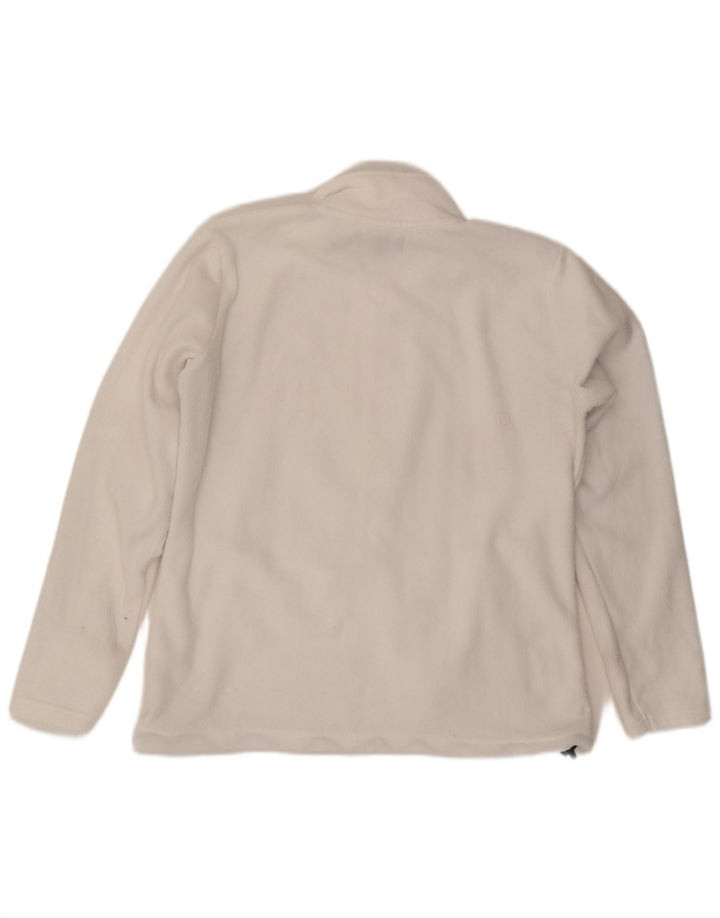 Brugi Chaqueta polar para hombre UK 44 2XL Poliéster blanco