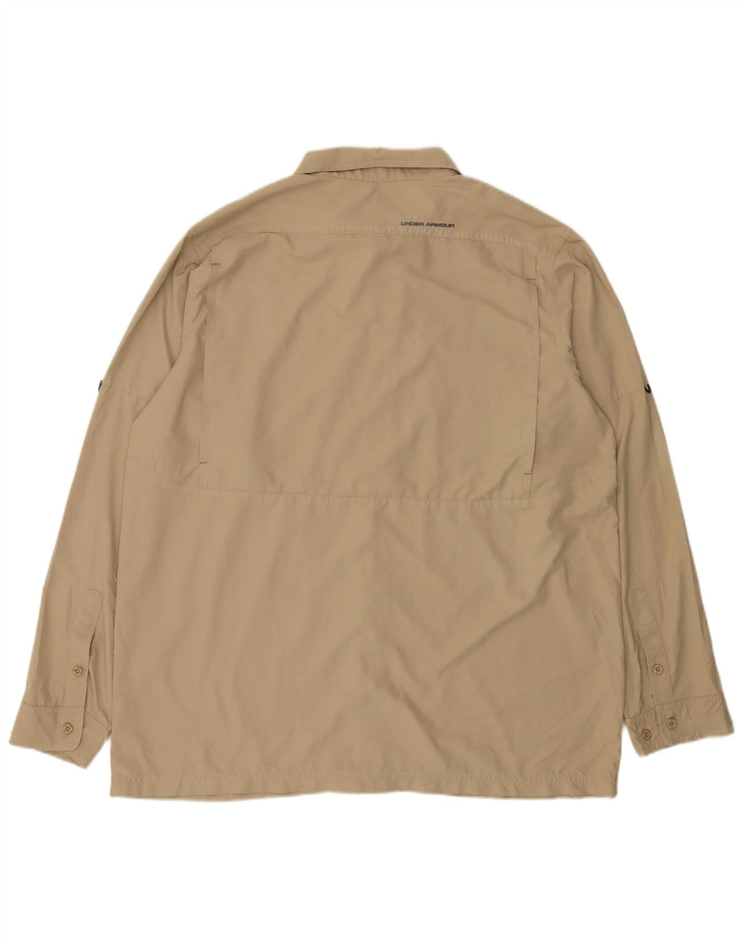 Camiseta Under Armour Hombre 2XL Poliéster Beige