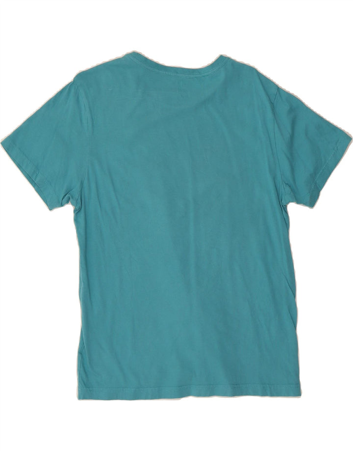 HURLEY Mens Graphic T-Shirt Top Medium Blue Cotton Vintage Hurley and Second-Hand Hurley from Messina Hembry 