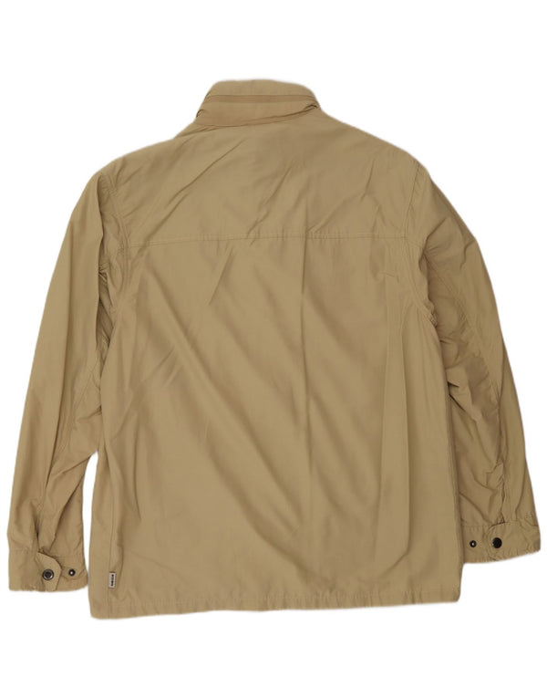 Geox Hombre Respira Utility Jacket UK 42 XL Algodón Beige