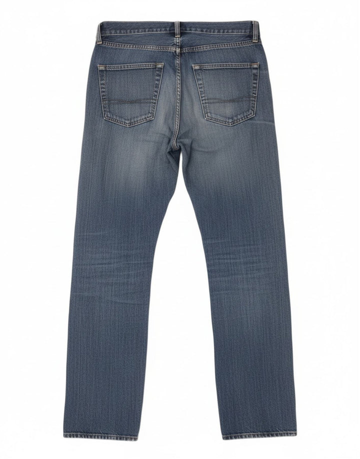 Vaqueros Hugo Boss Hombre Rectos W33 L32 Algodón Azul