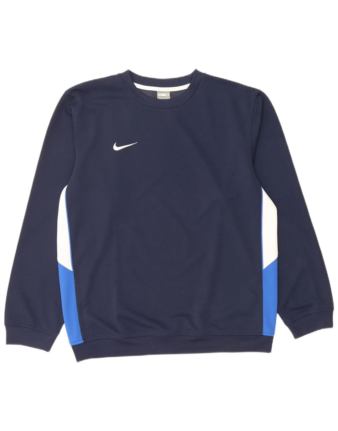 NIKE Sudadera Jumper para Hombre UK 39/41 Medium Azul Marino Colorblock