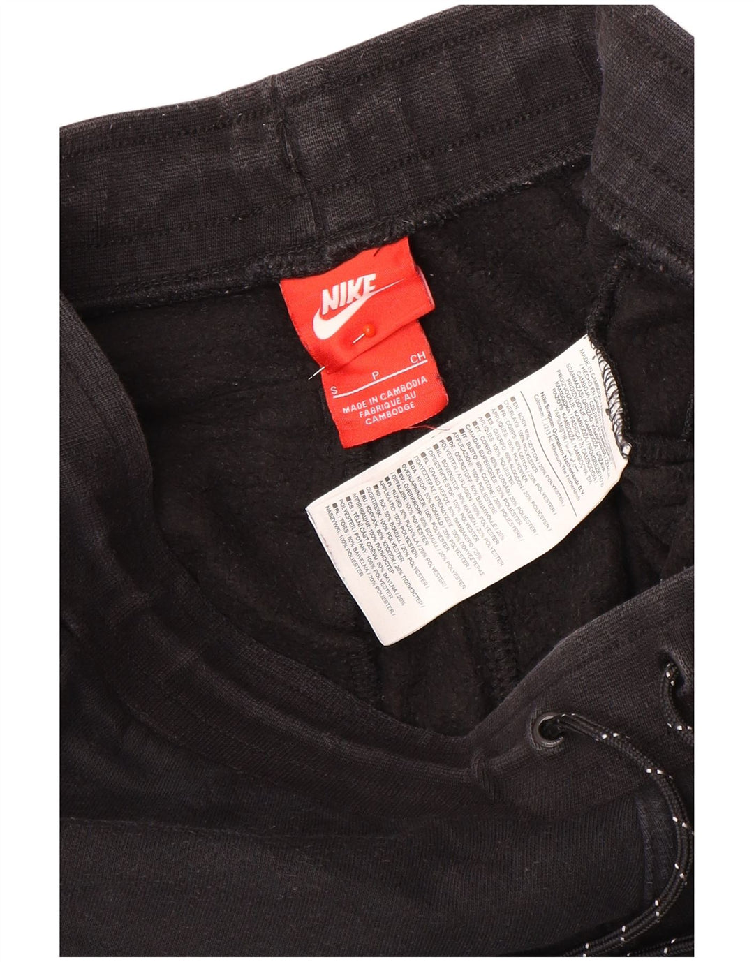 Nike - Pantalones de chándal para hombre, color negro, algodón