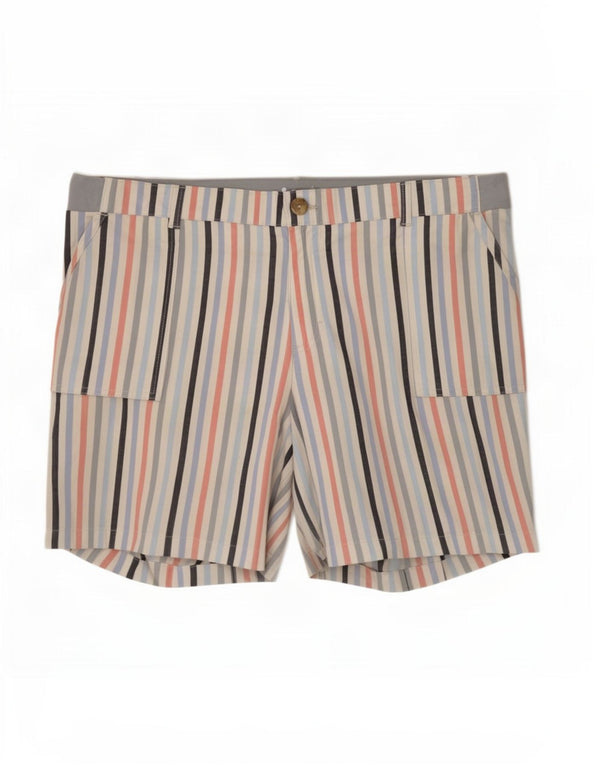 Bermudas Lee de talle medio y ajuste regular para hombre XL W40 rayas multicolor