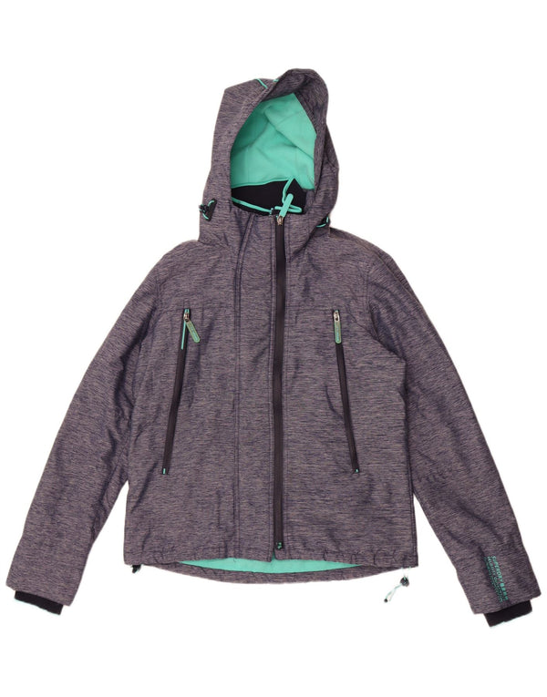 Superdry Chaqueta cortavientos Windcheater para mujer, talla 40, talla M, azul marino