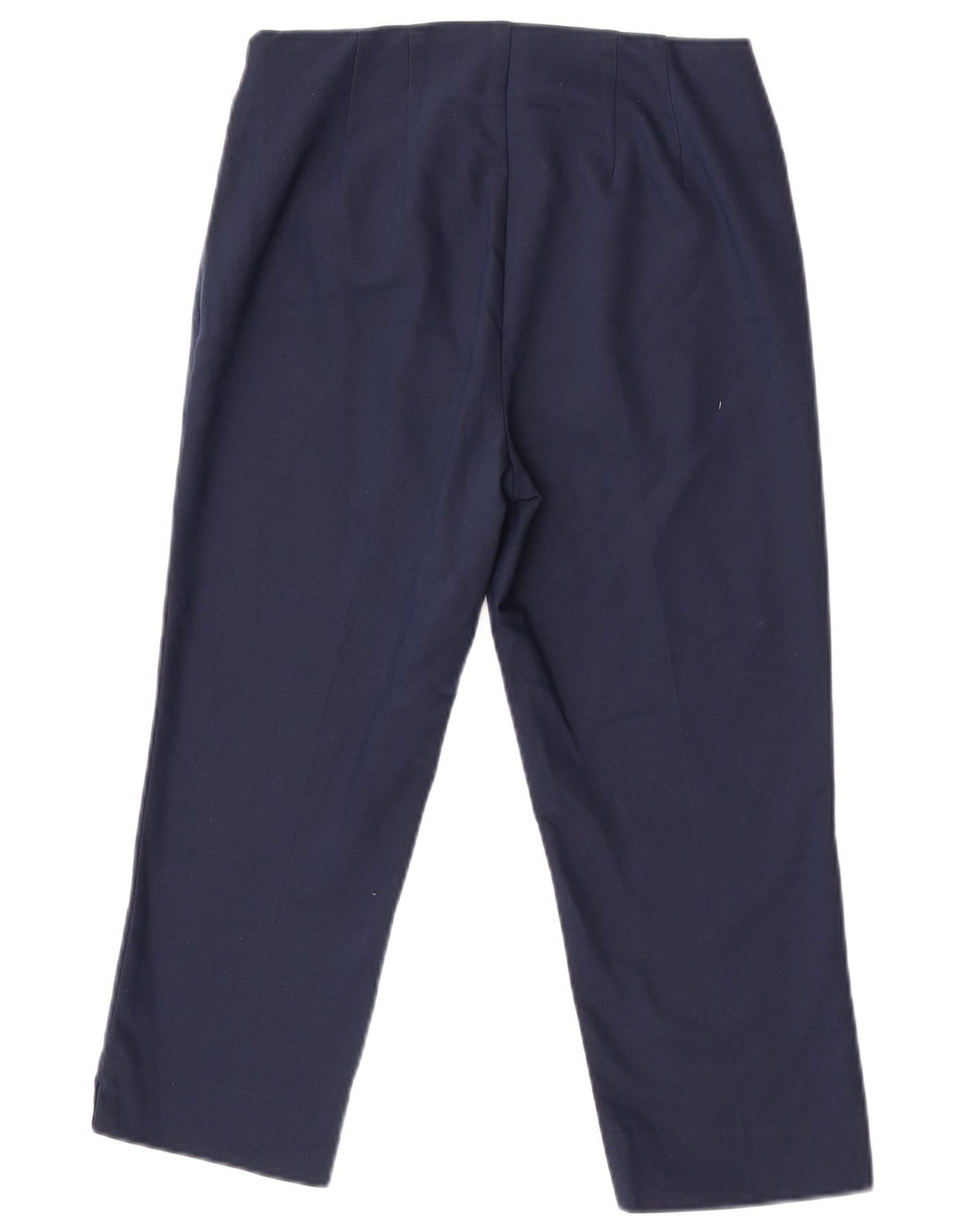 Chaps Pantalones capri para mujer US 6 mediano W27 L21 azul marino poliéster