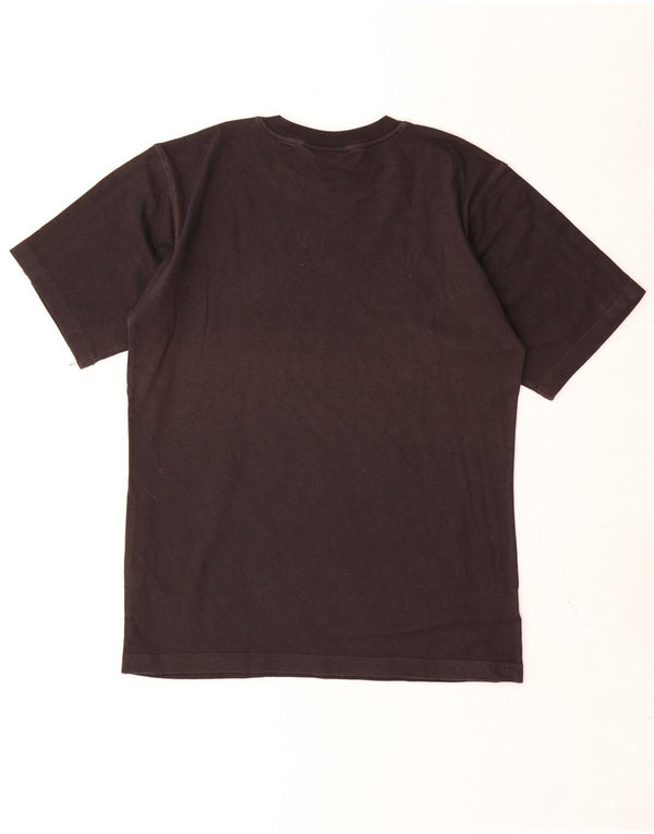 Adidas - Camiseta para hombre, talla pequeña, algodón negro