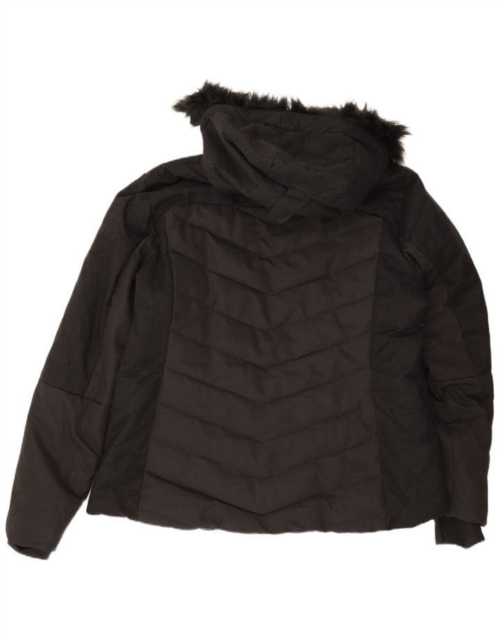 Chaqueta acolchada con capucha para mujer Mountain Warehouse ES 39 2XL Poliéster negro