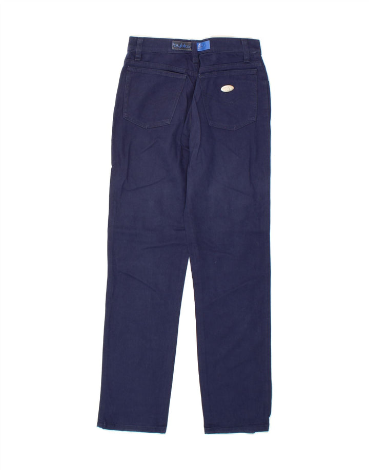 BYBLOS Womens Straight Jeans  W28 L28 Navy Blue Cotton Vintage Byblos and Second-Hand Byblos from Messina Hembry 