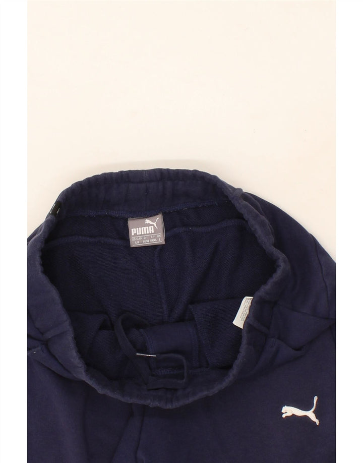 PUMA Mens Tracksuit Trousers Joggers Small  Blue Cotton Vintage Puma and Second-Hand Puma from Messina Hembry 