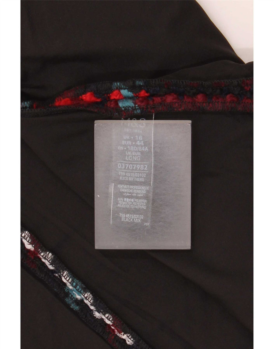 Marks & Spencer Minifalda para mujer UK 46 Large W34 Cuadros multicolores