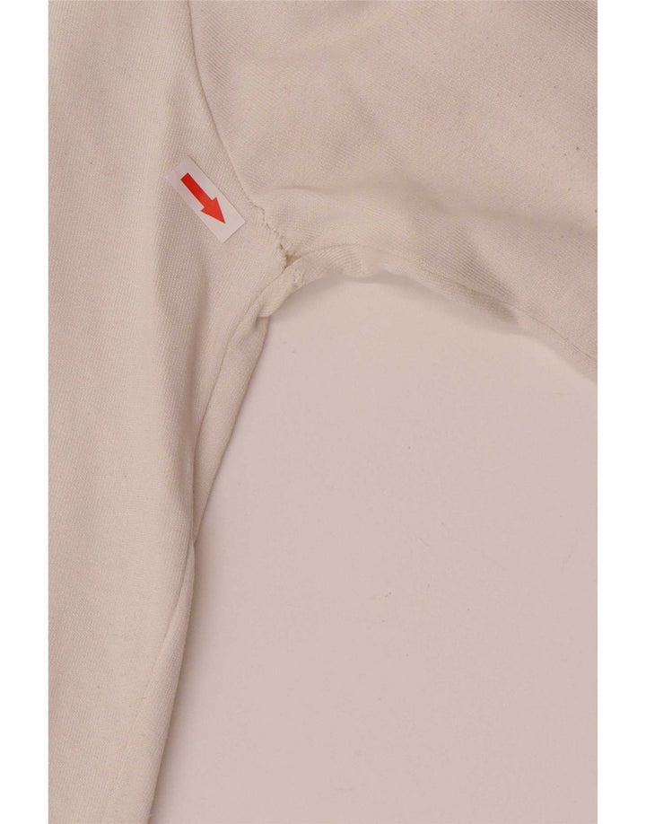 Puma - Chaqueta de chándal para mujer, talla 40, talla mediana, color blanco a rayas