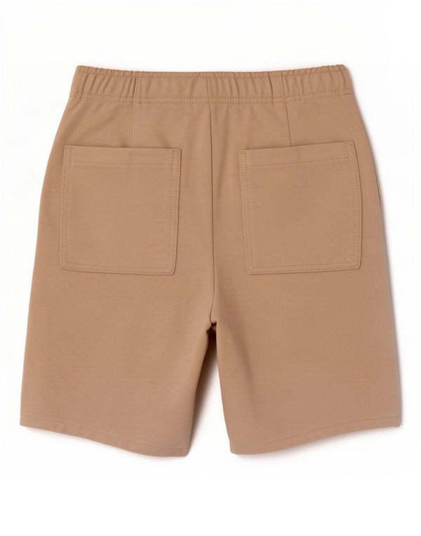 Zara Mens Chino Shorts Small W30 Beige Poliéster