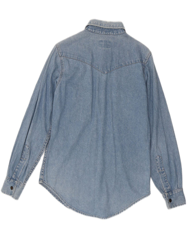 Camisa Vaquera Big Star Hombre Small Azul Algodón