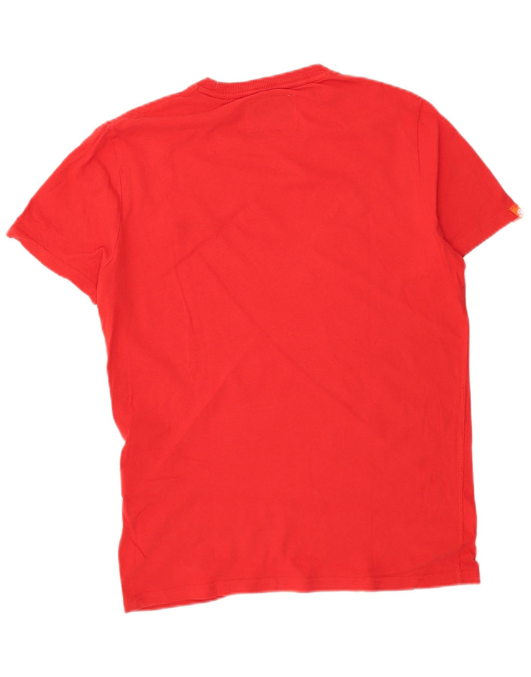 Camiseta Superdry Hombre Top Medium Rojo Algodón