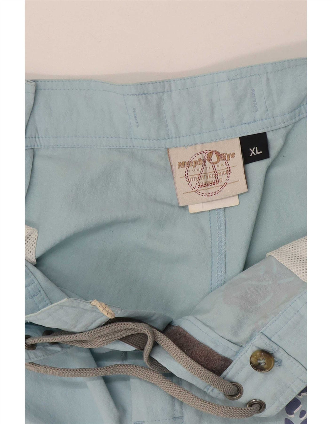 Murphy & Nye Bañador con estampado gráfico para hombre XL Poliamida azul floral