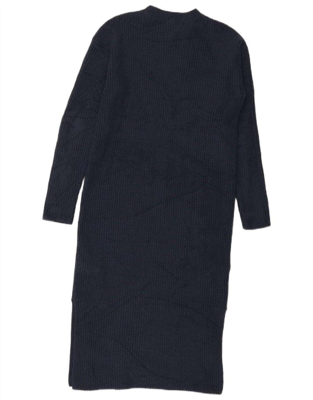 Marks & Spencer Vestido tipo jersey de manga larga para mujer Pequeño Poliéster azul marino