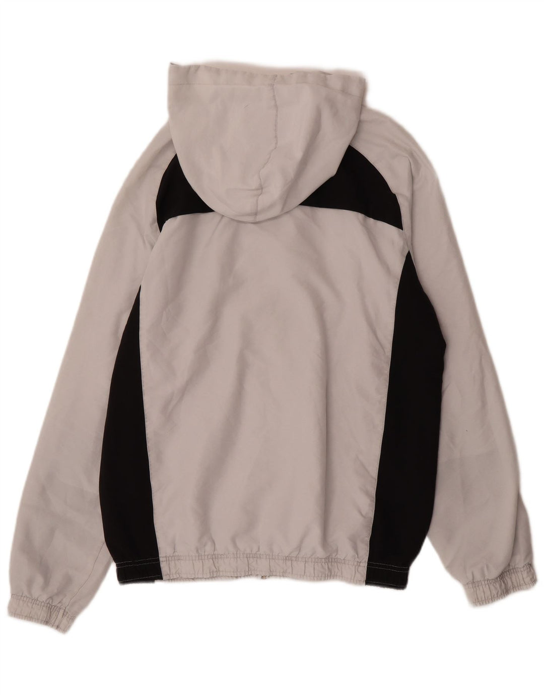 Puma Chaqueta De Chándal Con Capucha Y Gráfico Gris Medio Color Block