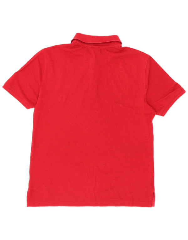 Hugo Boss Polo para niño 13-14 años Small Rojo Algodón