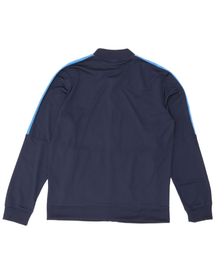 Nike Hombre Dri Fit Chándal Top Chaqueta Grande Azul Marino Colorblock